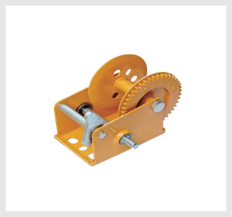 Manual hand winch